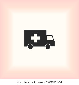 ambulance car icon