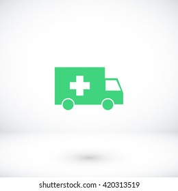 ambulance car icon