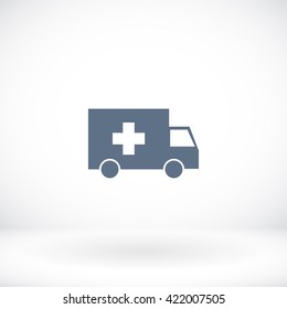 ambulance car icon