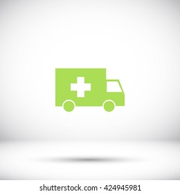 ambulance car icon