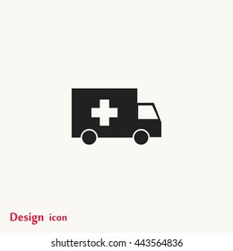 ambulance car icon