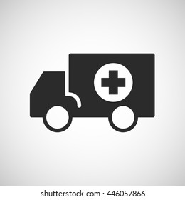ambulance car icon