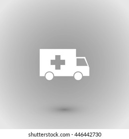 ambulance car icon