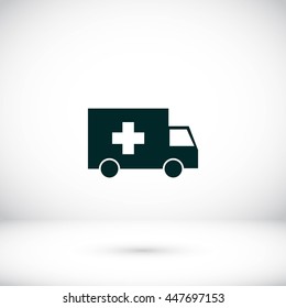 ambulance car icon
