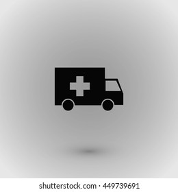 ambulance car icon