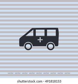 Ambulance car icon