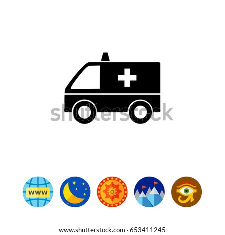 Ambulance Car Icon