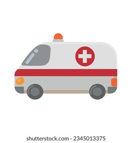 Ambulance car icon clipart avatar logotype isolated vector illustration