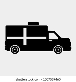 ambulance car icon vector illustration