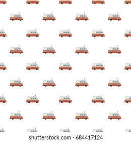 Ambulance car pattern