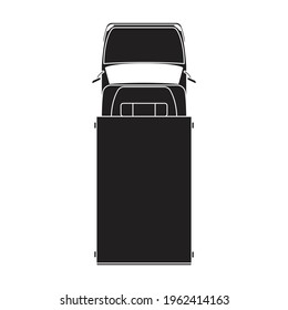 Ambulance car vector black icon. Vector illustration emergency car on white background. Isolated black illustration icon of ambulance emergency.