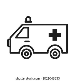 Ambulance emergency vehicle