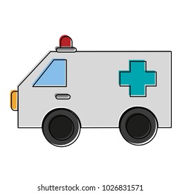 Ambulance emergency vehicle