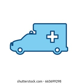 Ambulance emergency vehicle