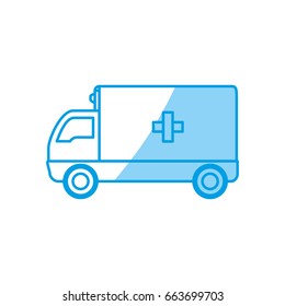 Ambulance emergency vehicle