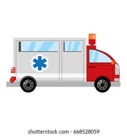 Ambulance emergency vehicle