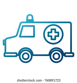 Ambulance emergency vehicle