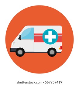 Ambulance Emergency Vehicle Icon