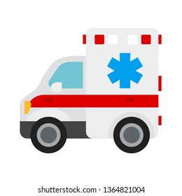 Ambulance Emoji Vector Stock Vector (Royalty Free) 1364821004 ...