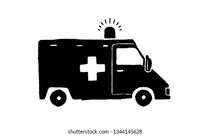 ambulance in fast care