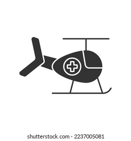 Ambulancia rellena el icono universal ui ux símbolo del elemento.
