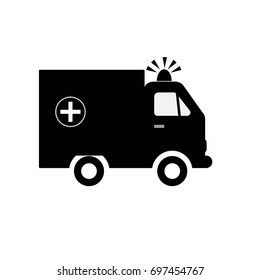 Ambulance first aid emergency service vector art