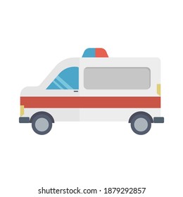 Ambulance. Flat design. Vector	
eps 10