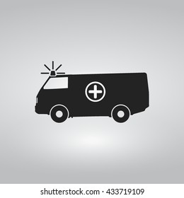 Ambulance Flat Icons