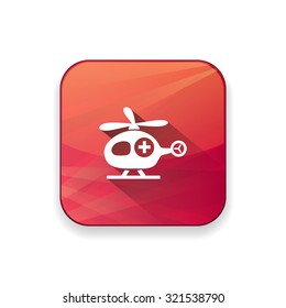 ambulance helicopter  icon