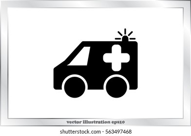 ambulance icon.