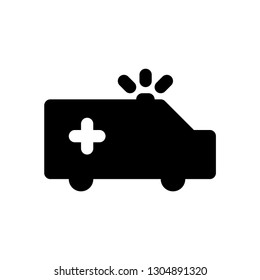 ambulance icon with 4 styles (line,solid,color,flat)