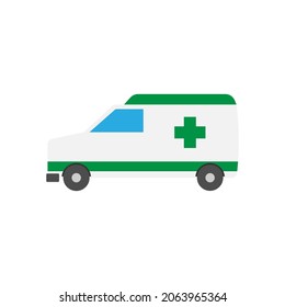 ambulance  icon design template vector isolated illustration