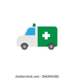ambulance  icon design template vector isolated illustration
