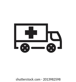 Ambulance icon design vector illustration