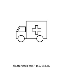 ambulance icon design vector template