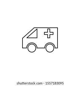 ambulance icon design vector template