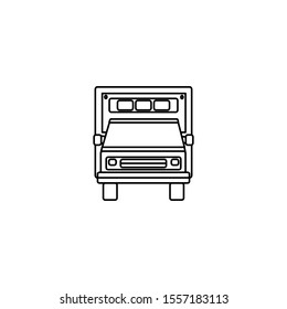 ambulance icon design vector template