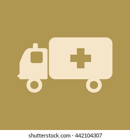 Ambulance Icon. E