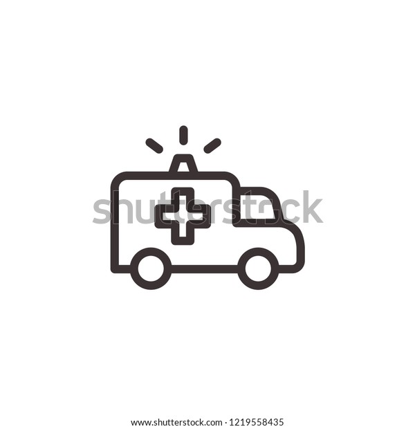Ambulance icon, emergency\
icon