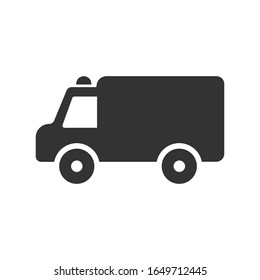 Ambulance icon, emergency symbol for your web site , logo, app, UI design