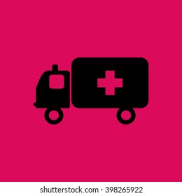 Ambulance Icon. Eps-10.