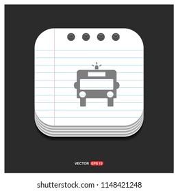 Ambulance Icon - Free vector icon