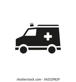 ambulance icon illustration isolated vector sign symbol