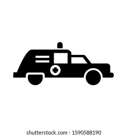 ambulance icon isolated sign symbol vector illustration - high quality black style vector icons
