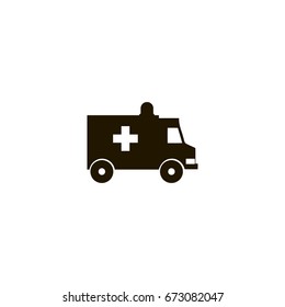 ambulance icon. sign design