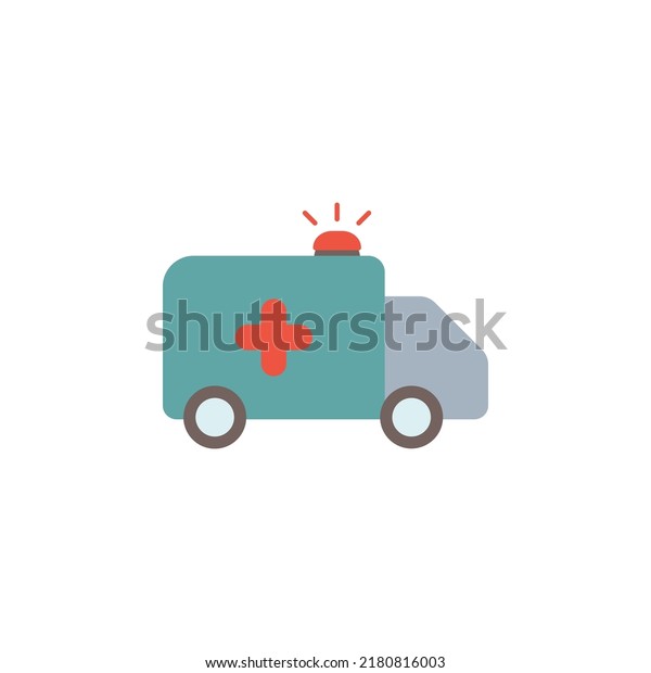 Ambulance\
icon suitable for application, web, or\
other