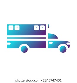 Ambulance icon, suitable for a wide range of digital creative projects. Happy creating.
