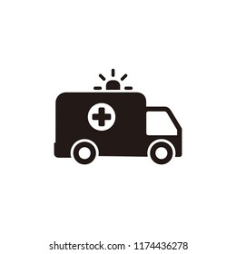 Ambulance Icon Symbol Vector