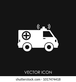 Ambulance Icon vector