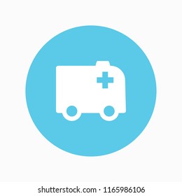 ambulance icon vector